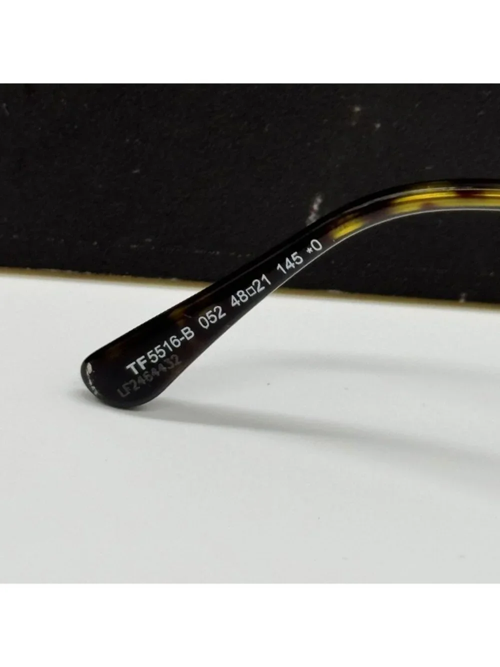 NEW TOM FORD TF5516 052 HAVANA/GOLD WOMEN ROUND EYEGLASSES TOM FORD FT5516 052
